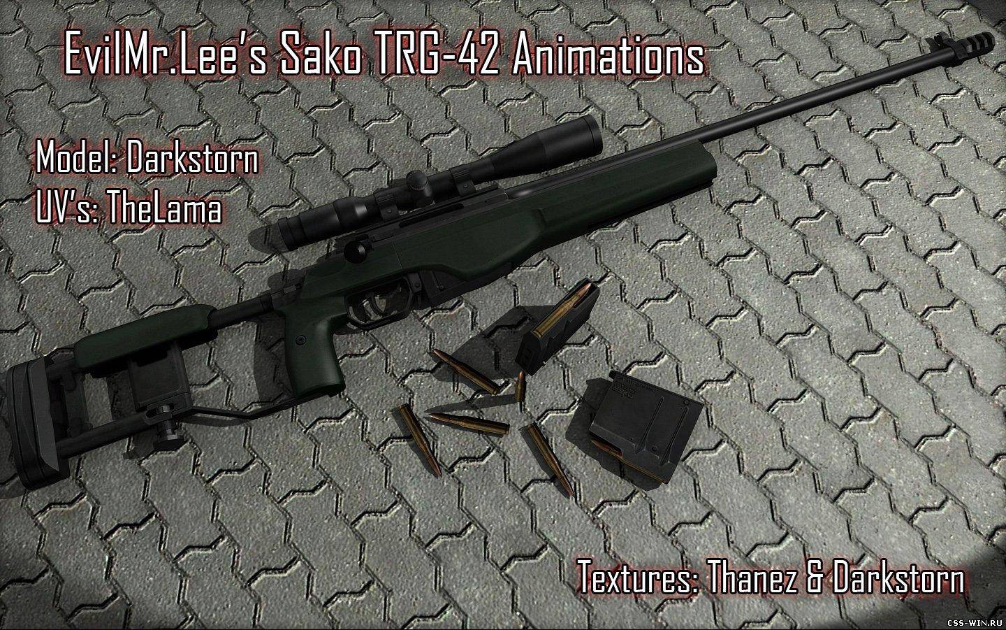 Новая снайперка (Sako TRG-42 Animations)
