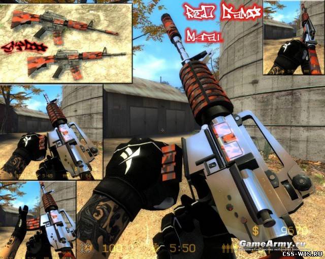 Red Camo M4A1