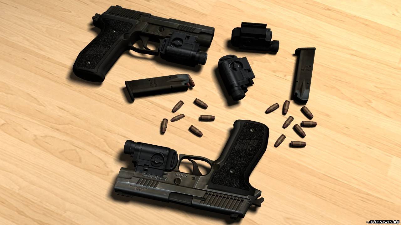 SIG Sauer P226 on The Spork's Animations
